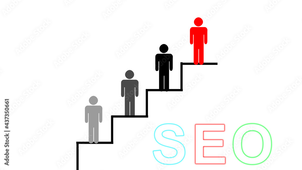 Grow with seo for success stock photo with transparent background Grow with seo for success stock photo with transparent background