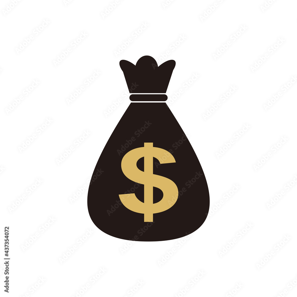 money bag icon vector illustration sign money bag icon vector illustration sign