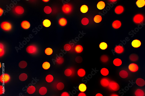 abstract background with glowing elements on black background