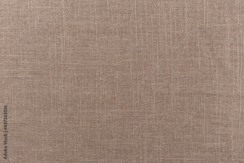 smooth surface of linen brown fabric, background, texture smooth surface of linen brown fabric, background, texture