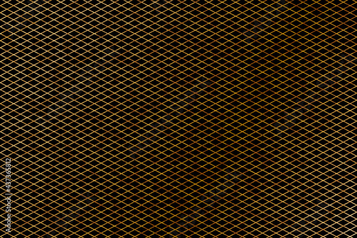 金の網目柄のボード