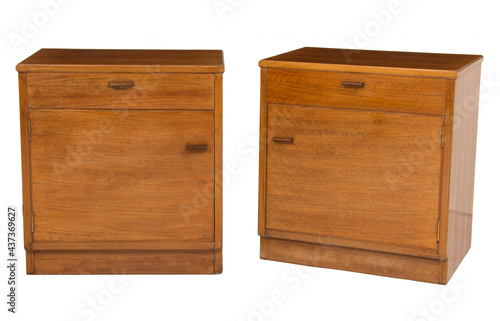 Pair of Midcentury Bedside Cabinets