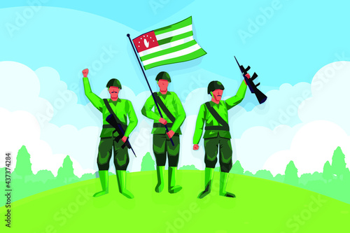 Abkhazia army