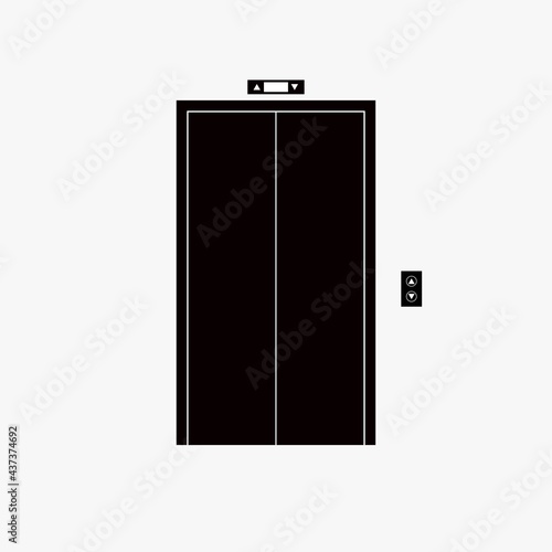 Elevator icon vector graphics