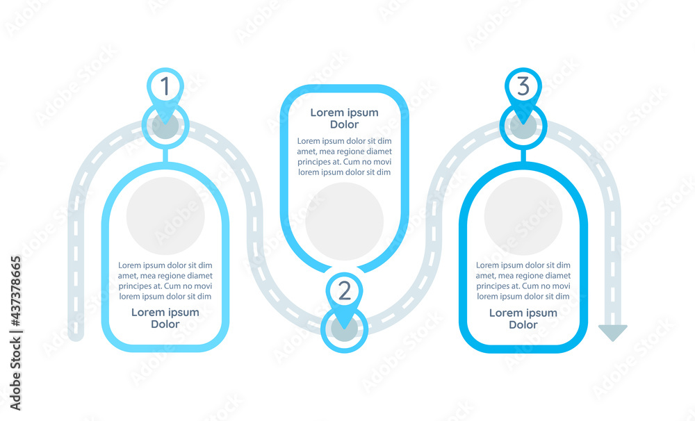 Problem-solving process vector infographic template. Researching ...