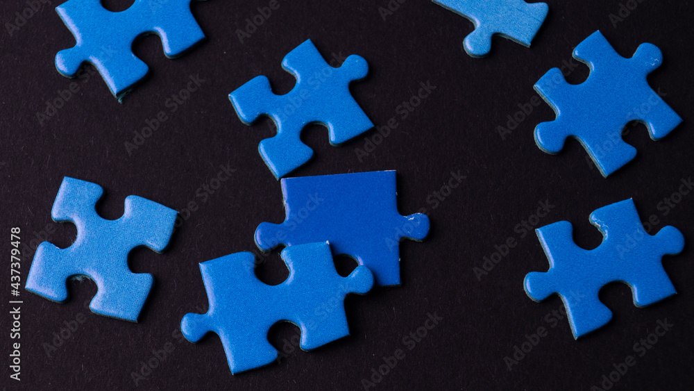blue puzzles, textures and background blue puzzles, textures and background