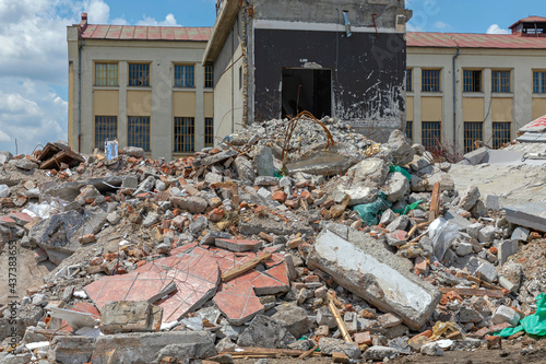 Demolition Debris Pile