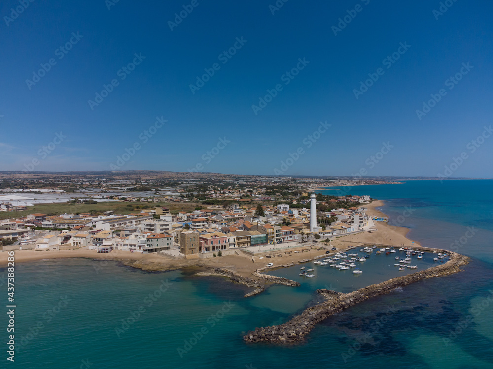 Fotografia aerea di Ragusa