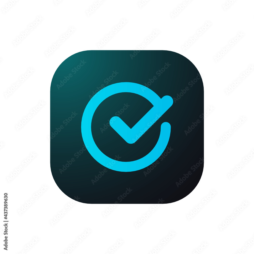 Tick Mark - Sticker Tick Mark - Sticker