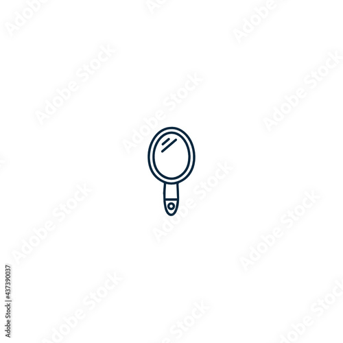 Mirror minimal outline icon