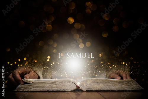 Принти на полотні Book of 1 Samuel of the Holy Bible, Old Testament