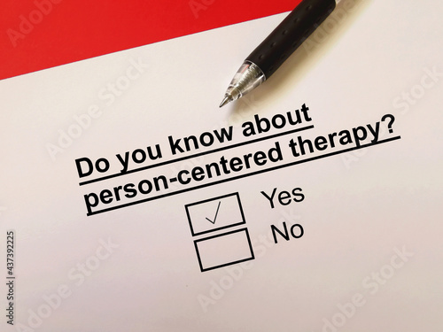 Questionnaire about therapy