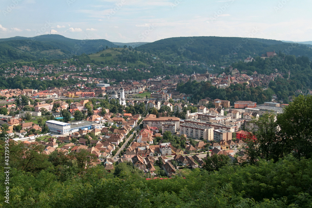 Sigishoara w Transylvanii, ster miasto na liście UNESCO
