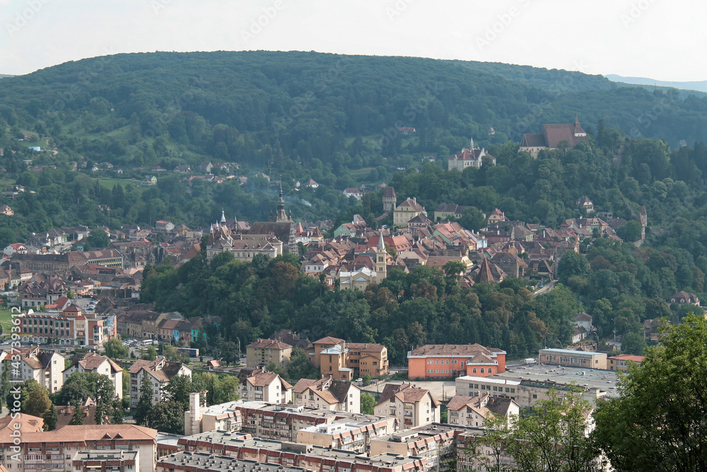 Sigishoara w Transylvanii, ster miasto na liście UNESCO