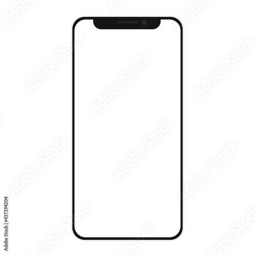 iPhone empty screen template