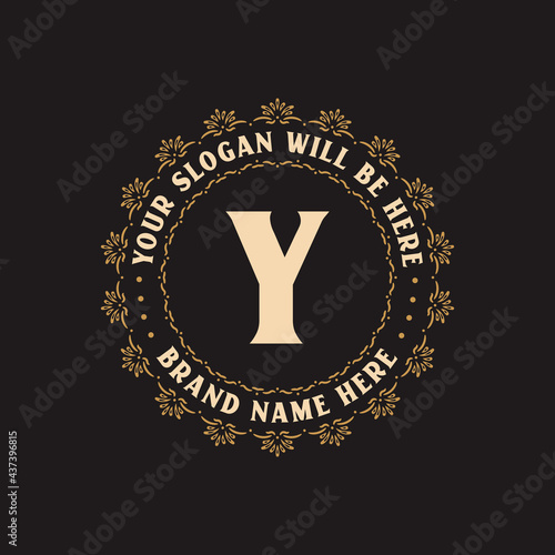 Luxury creative letter Y logo for company, Y letter logo free vector