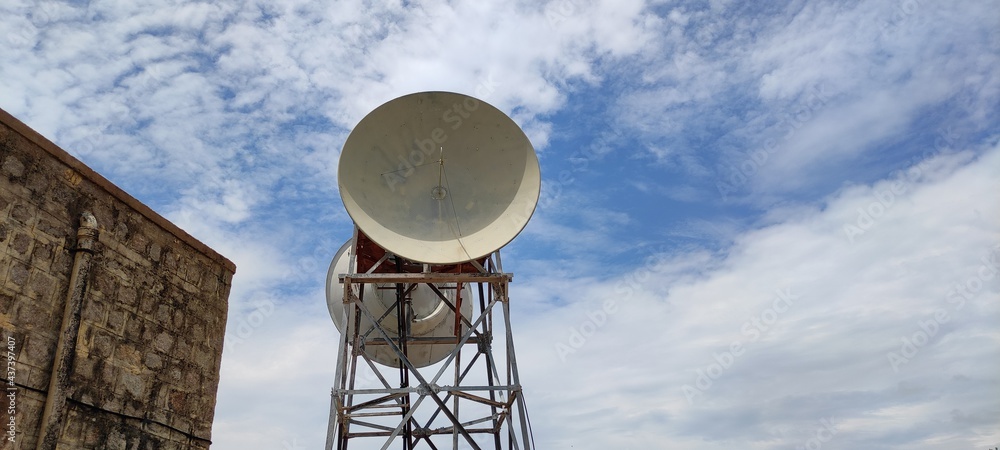 High quality signal tower image