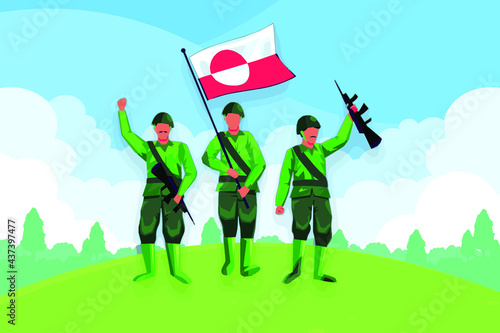 Greenland army