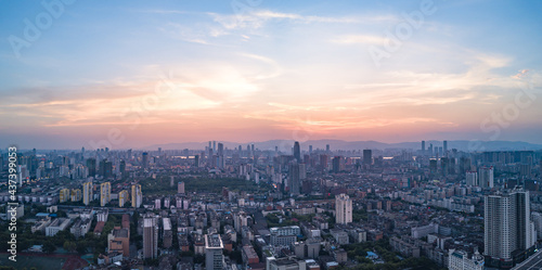 Nanjing city architecture scenery © snvv