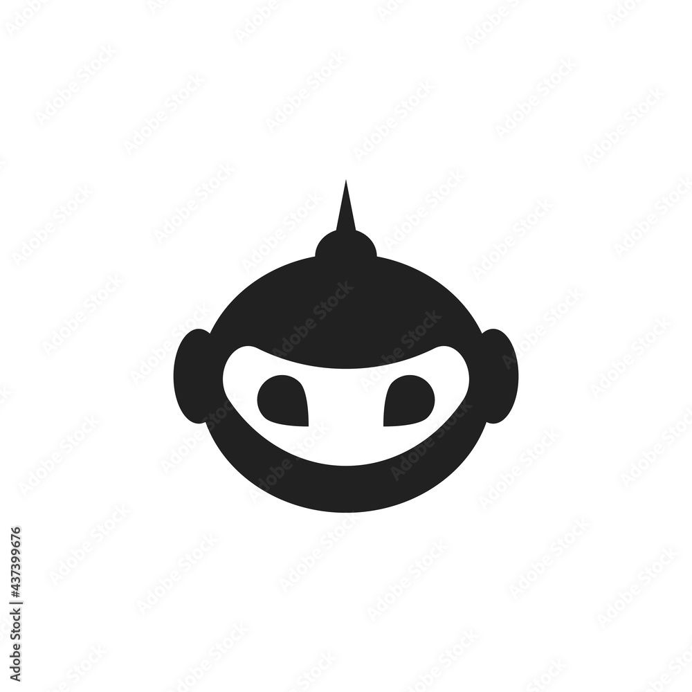 Robot Vector icon design illustration Template Robot Vector icon design illustration Template