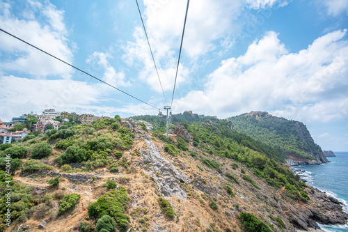 Having a 900 meter line length, Alanya Teleferik has become a symbol of Alanya and offering fascinating journey between Cleopatra beach and Alanya castle, 