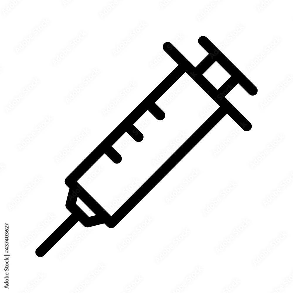 Syringe Icon Vector Art 注射器アイコン Syringe Icon Vector Art 注射器アイコン