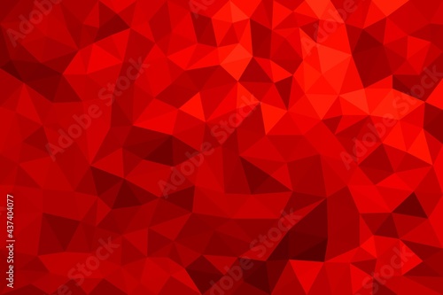 Abstract polygonal geometrical background with color gradient. Minimalistic modern design. Stock illustration for web and print, background and wallpaper.