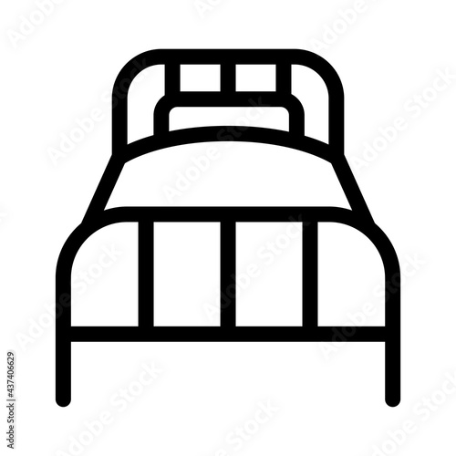 Bed Icon Vector Art ベッドのアイコン
