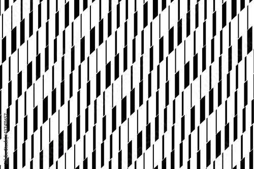 Seamless halftone geometric diagonal stripe line pattern vector on black background for Fabric and textile printing, jersey print, wrapping paper, backdrops and , packaging, web banners