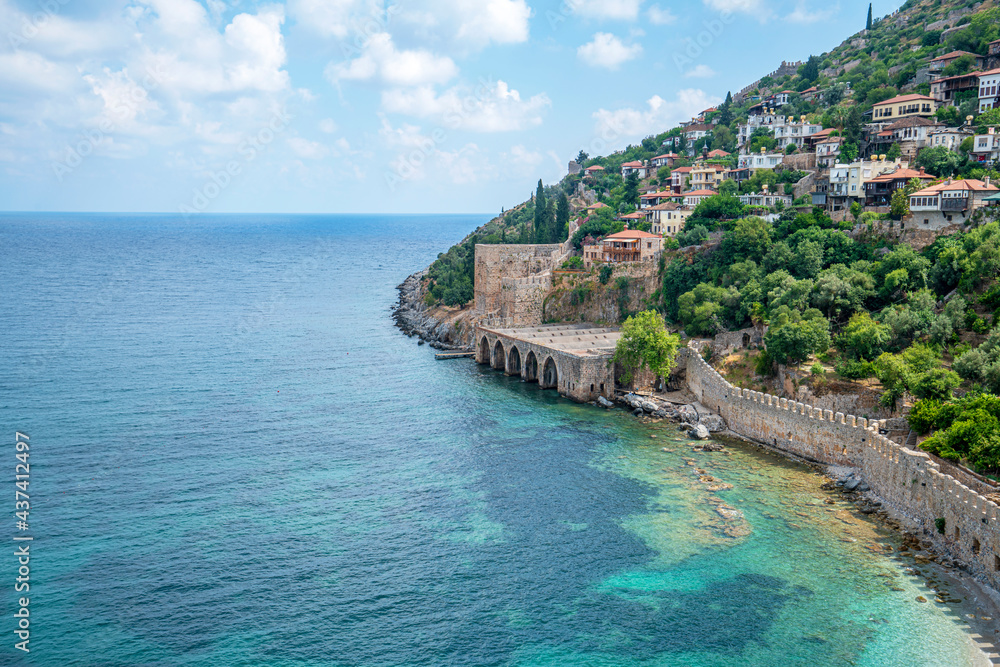 The Alanya Shipyard is the historic dock area of Alanya, Turkey and is also referred too as Alanya Tersanesi or, occasionally, Alanya Tersane. The shipyard dates back to the 3rd century BC.