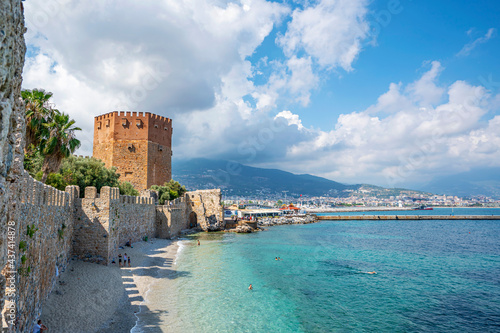 The Kızıl Kule (Red Tower) is a historical tower in the Turkish city of Alanya. The building is considered to be the symbol of the city, and is even used on the city's flag.