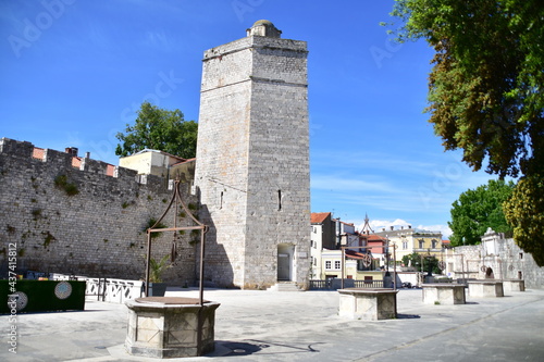 Zadar miasto w Chorwacji w Dalmacji photo