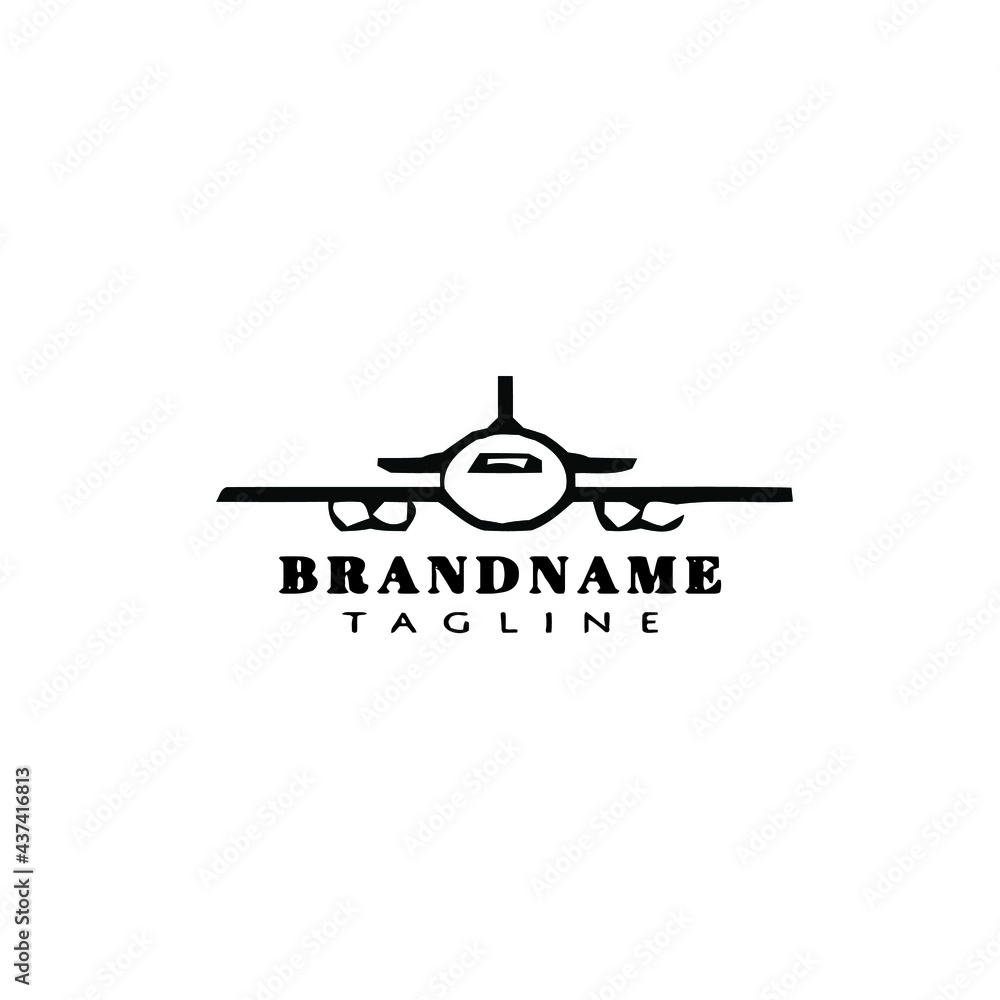 airplane logo icon template vector illustration airplane logo icon template vector illustration