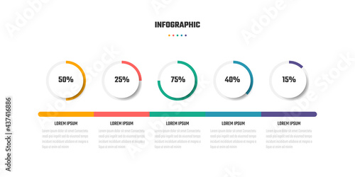 business infographic vector design, infomation
