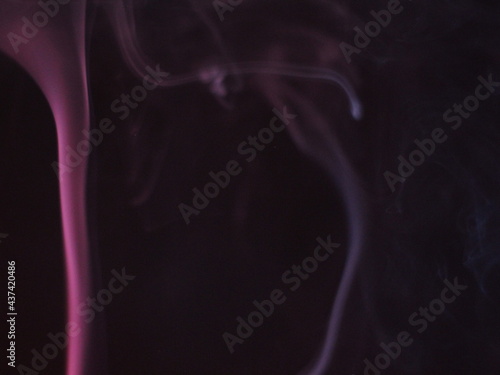 smoke incense meditation abstract background spiritual background ritual aroma © Malomalot