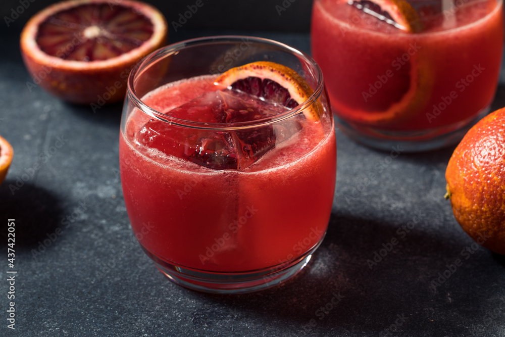 Boozy Refreshing Blood Orange Margarita Cocktail Boozy Refreshing Blood Orange Margarita Cocktail