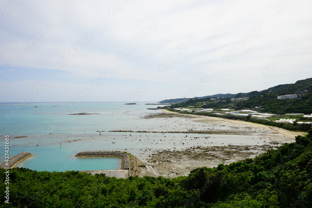 Cape Chinen Park in Okinawa, Japan - 沖縄 知念岬 公園