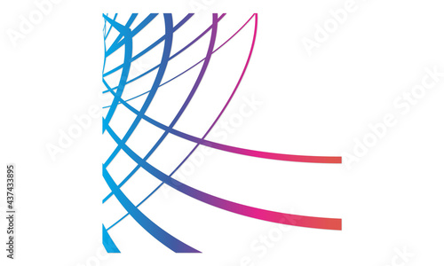 background with random lines