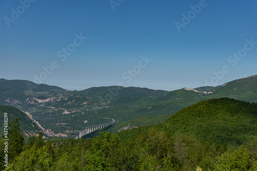 Abruzzo. Wonderful spring views of one of the most beautiful regions of Italy. photo