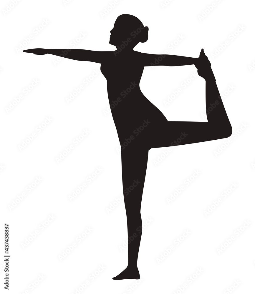 dancer yoga pose