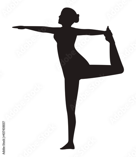dancer yoga pose