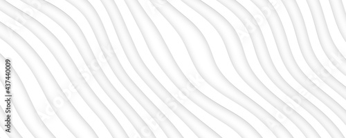 White silver wave background for business presentation . Abstract elegant seamless pattern.