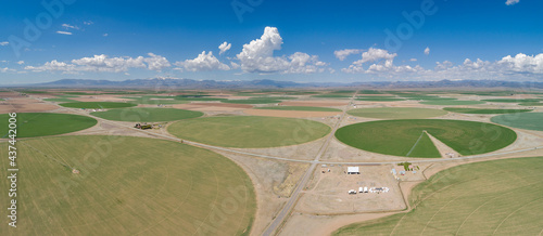 Colorado Crop Circle Panorama photo