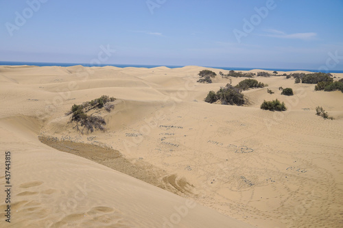 sand dunes and sky