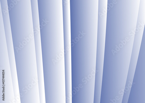 Abstract gradient waves background and folds. 3D illustration in gentle pastel colors.