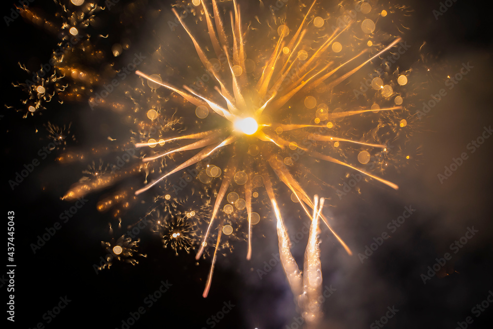 Obraz premium Juegos artificiales 