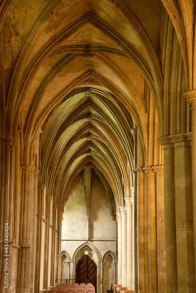 Inside St Albans Cathedral