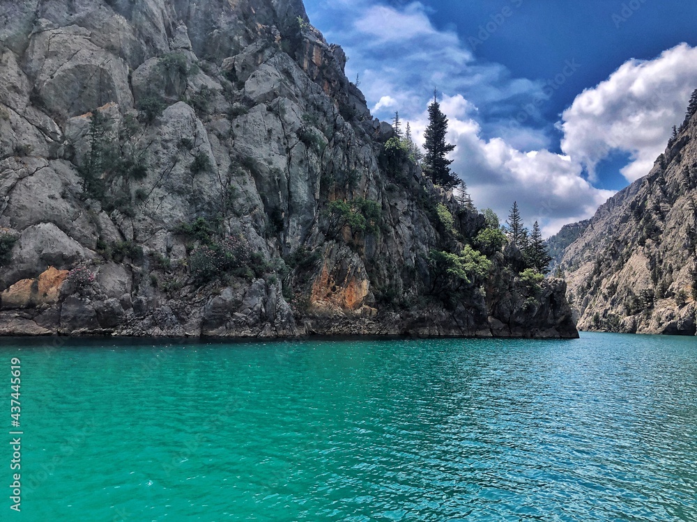 May 18, 2021, Antalya province, Turkey. Green canyon, rest in the mountains, beautiful view of nature May 18, 2021, Antalya province, Turkey. Green canyon, rest in the mountains, beautiful view of nature