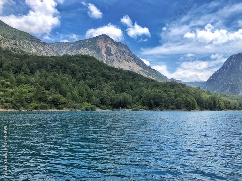 May 18, 2021, Antalya province, Turkey. Green canyon, rest in the mountains, beautiful view of nature photo