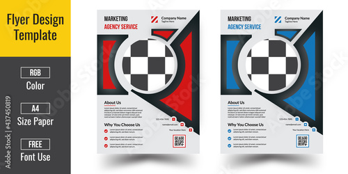 Flyer design template/business flyer design 2021